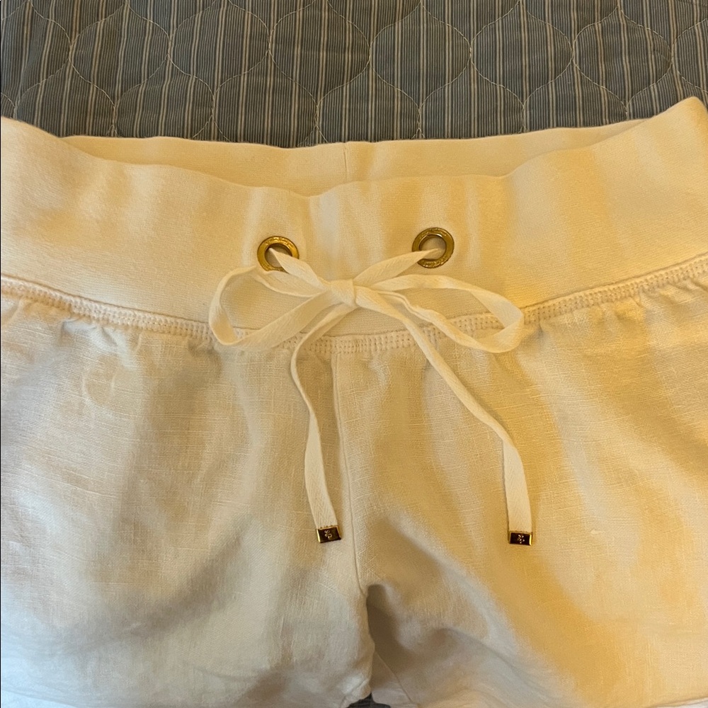 Lilly Pulitzer White linen pants.